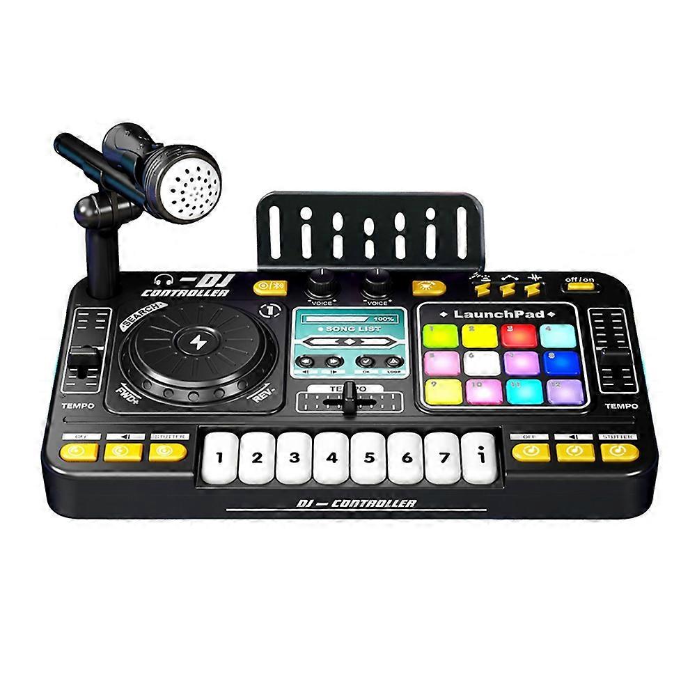 Children DJ Mixer Controller Electronic Organ DJ Player