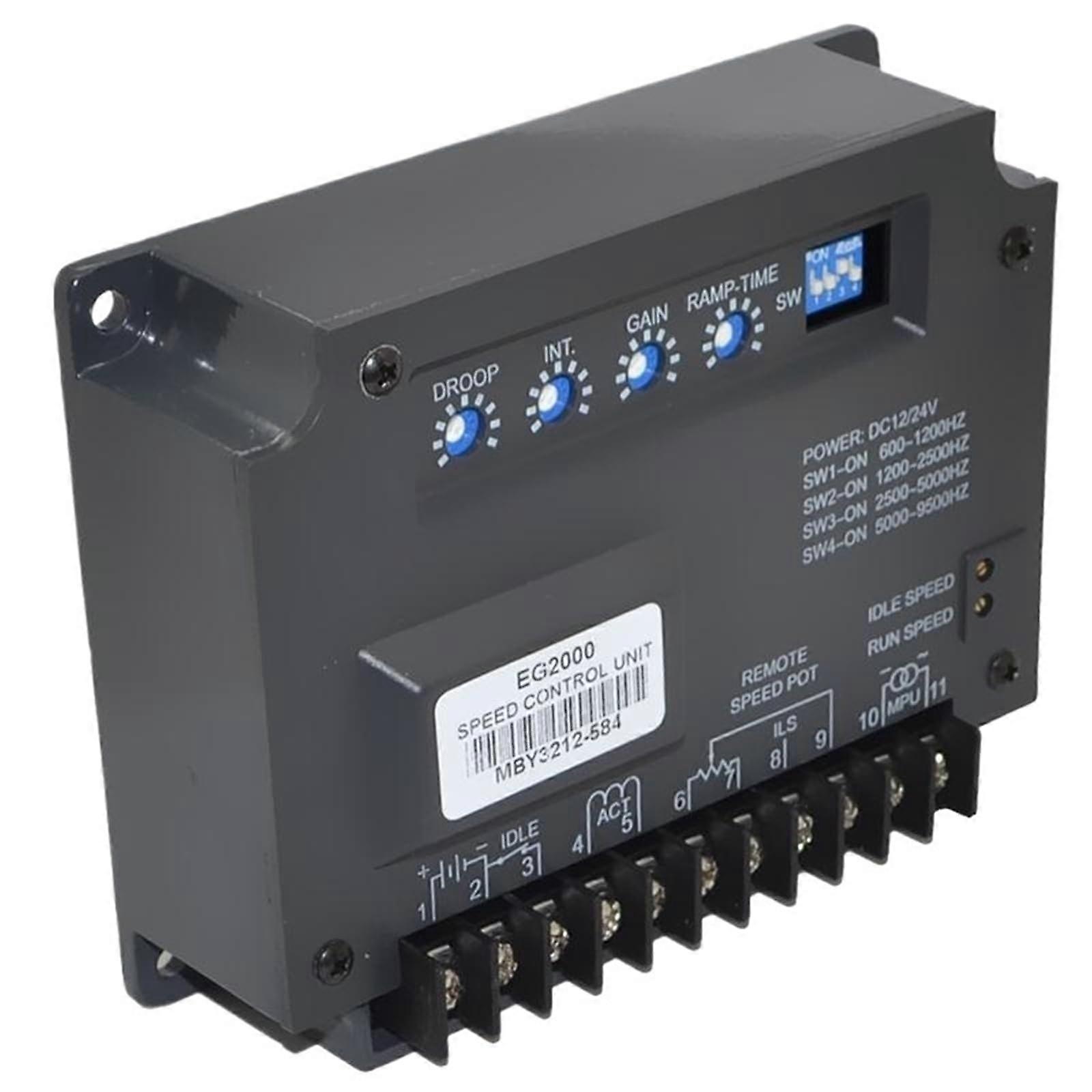 EG2000 Diesel Generator Controller with Precise Speed Control and Brushless Genset Panel Board