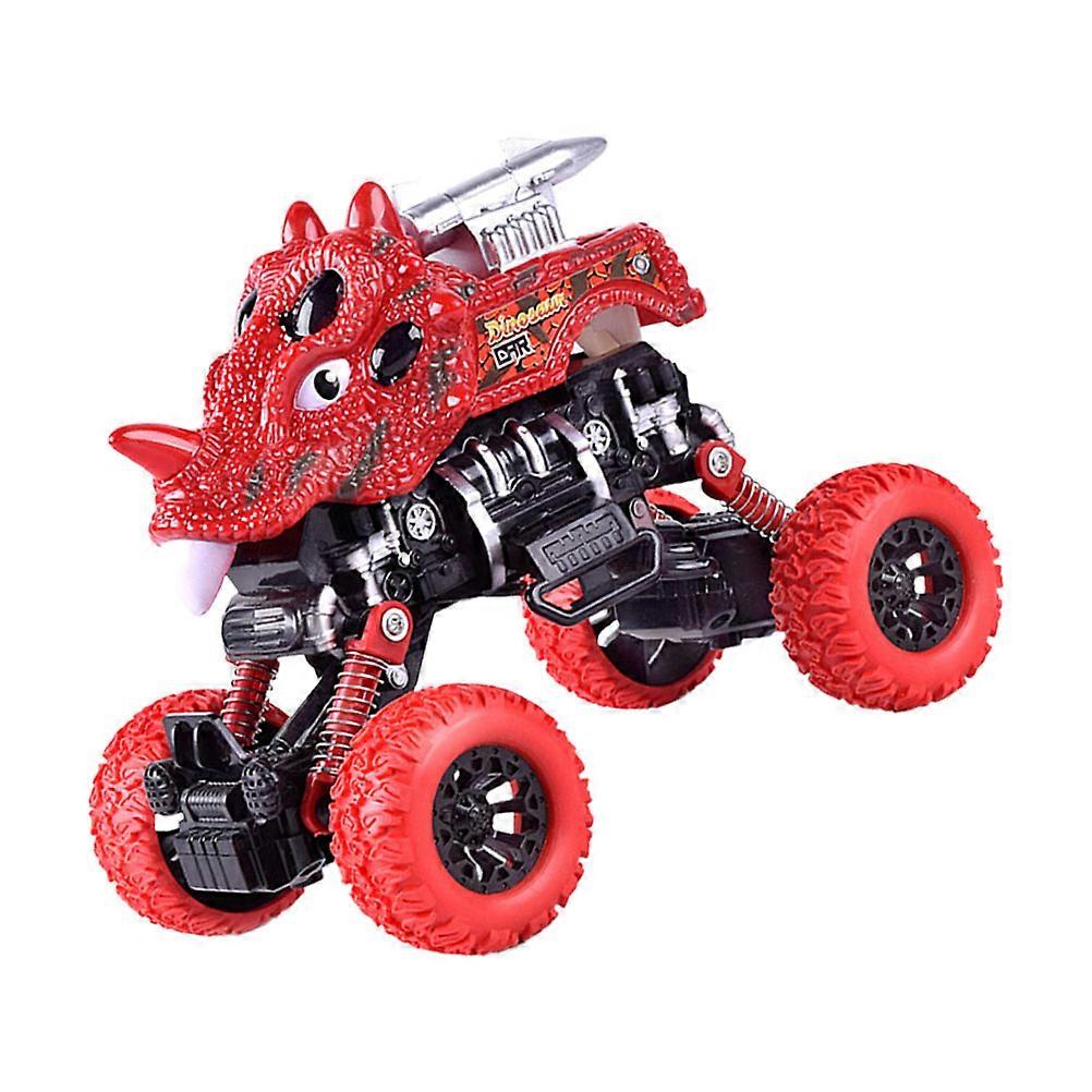 Friction Powered Car Large Dinosaur Pull Back Toy with Pull Back Car