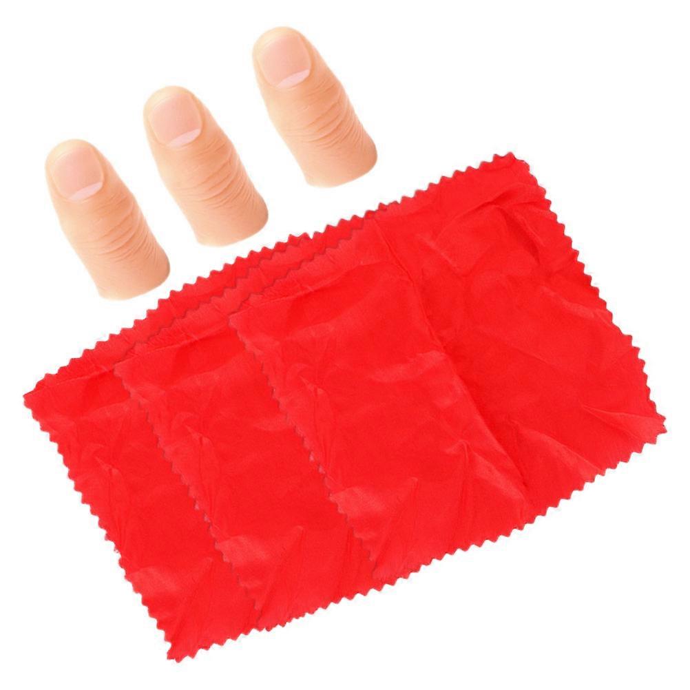 Funny Magician Gimmick Scarf for Performance with 12Sets Prop Kit