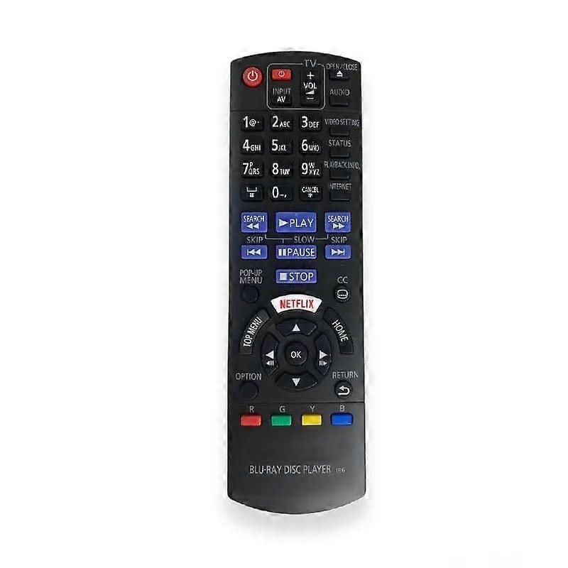 Remote for Panasonic Bluray DVD Player DMPUB200 Ultra HD Replacement Control Wide Compatibility