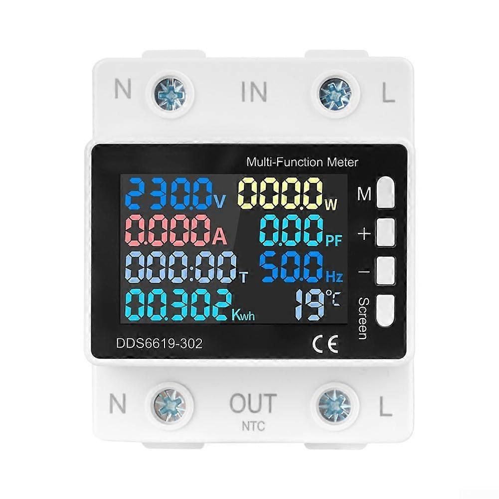 Multi Function Circuit Breaker, Voltage Protector, Adjustable Over And Under Voltage, Residential And Commercial Use