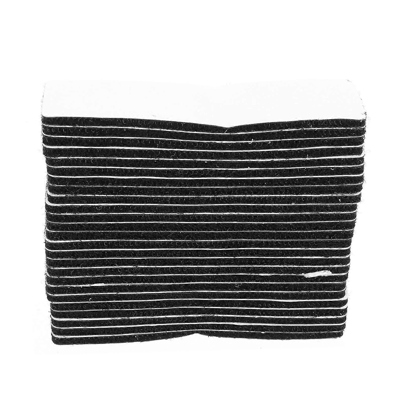 Hook Loop Strips Adhesive Heavy Duty Sticky Strips for Sofa 50Pcs