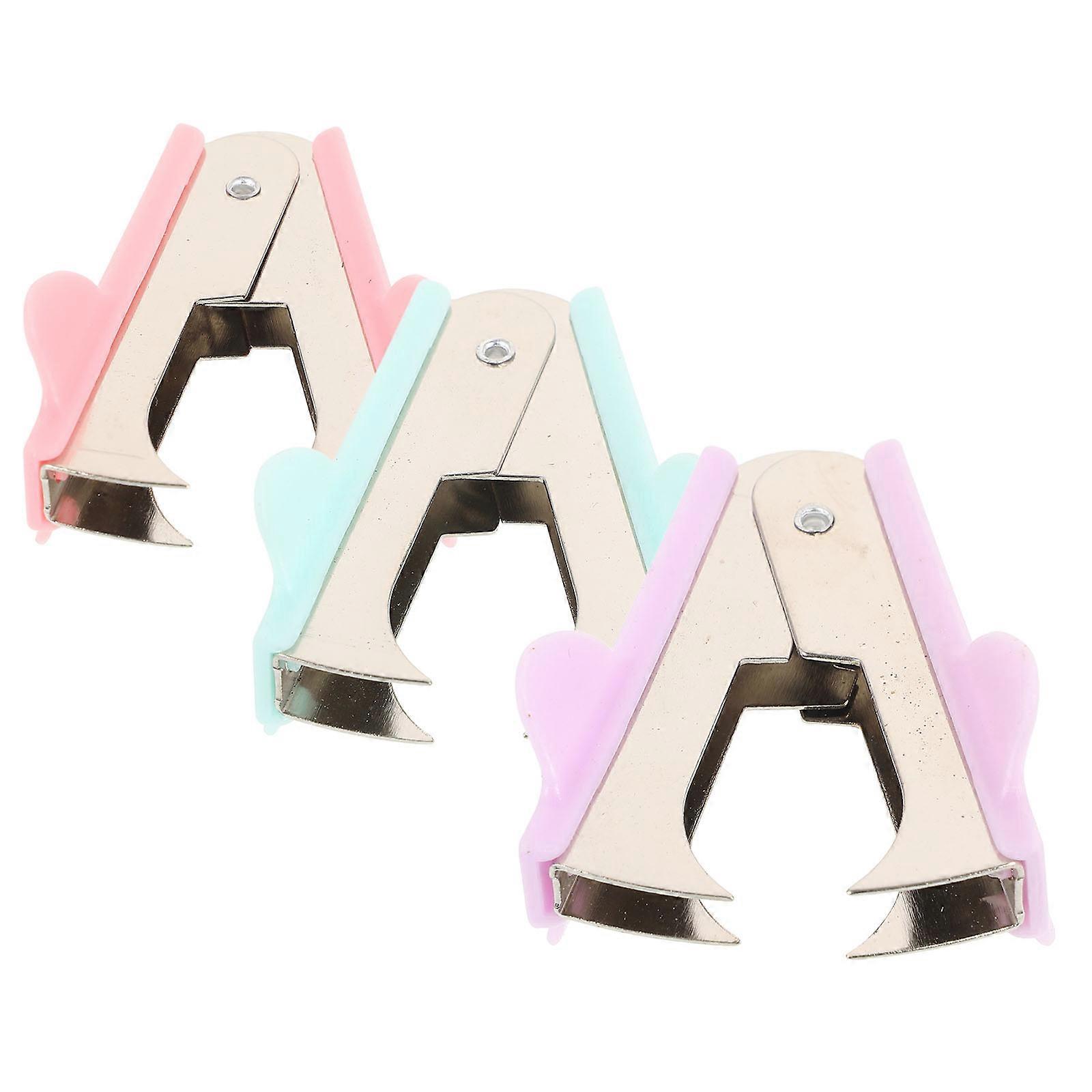 Staple Remover 3Pcs Portable Stapler Remover for Daily Use