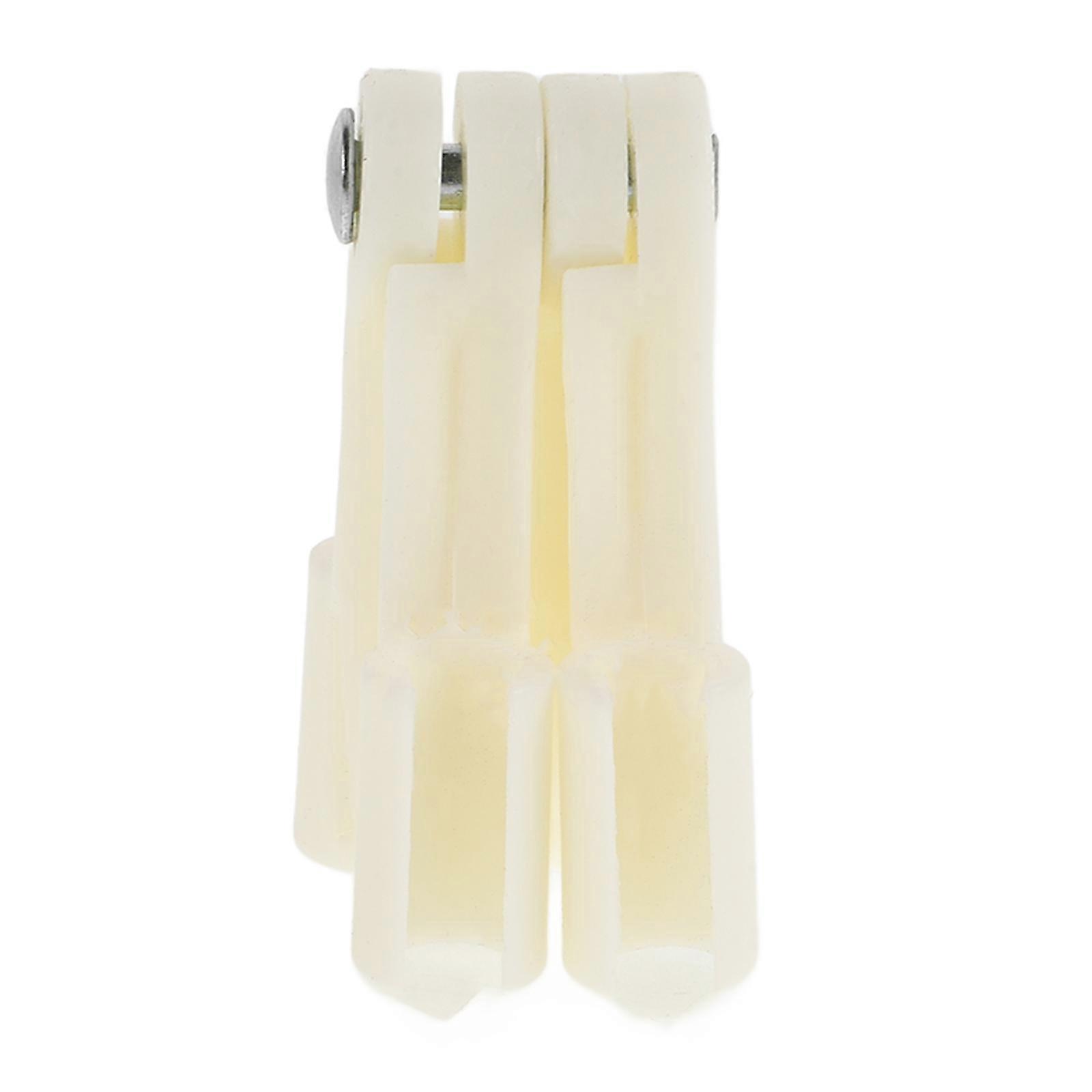 Mosquito Net Fixing Clips Folding Tent Net Clips for Stability White Plastic