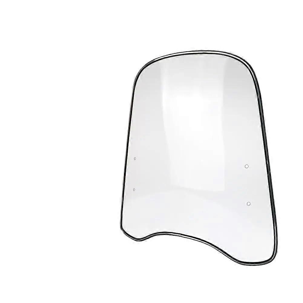Motorcycle Windshield Extension Spoiler Universal Fit Wind Protection Shock Resistant PC Material