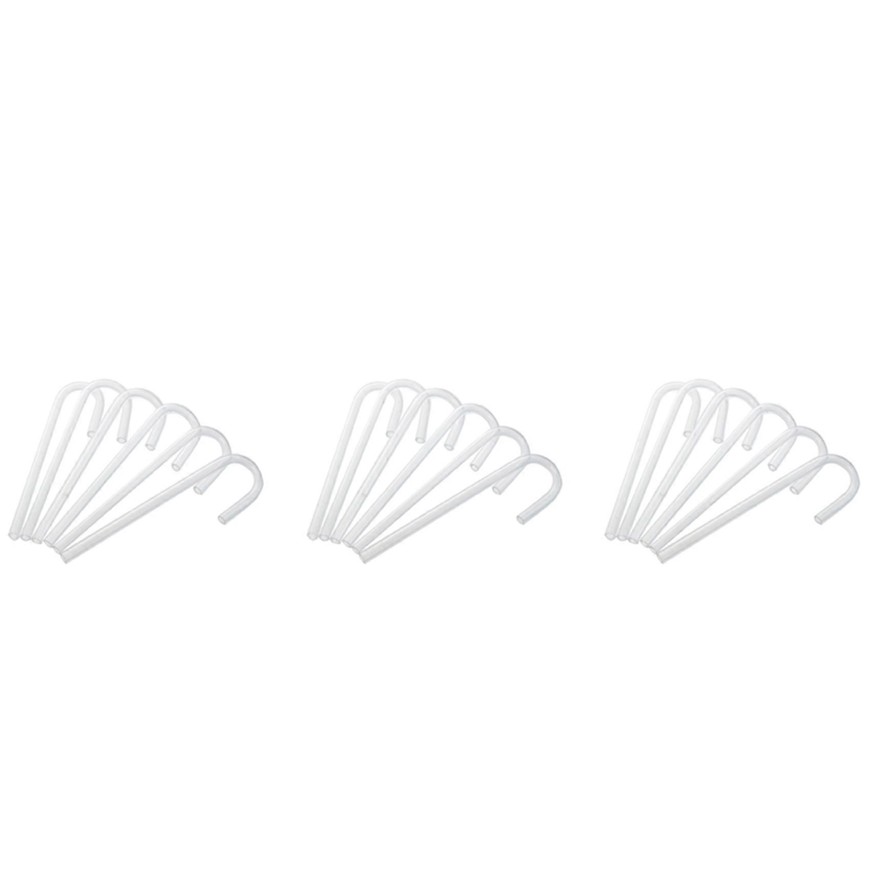 18Pcs Acrylic Pipe U Shape Tube Bend for Aquarium Co2 System/Diffuser