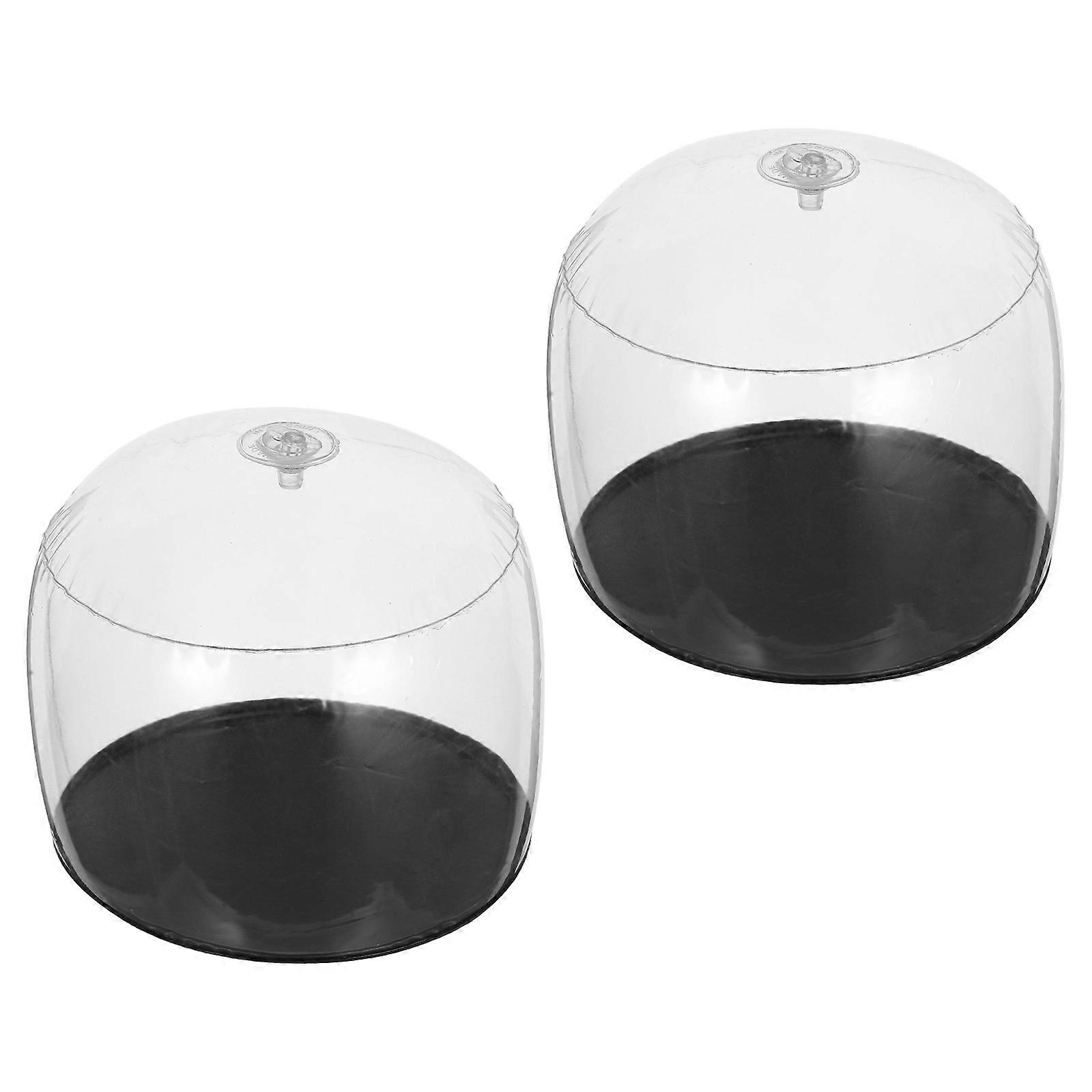 Hat Holders Hat Holder for Display 2Pcs Transparent Inflatable Cap Organizer