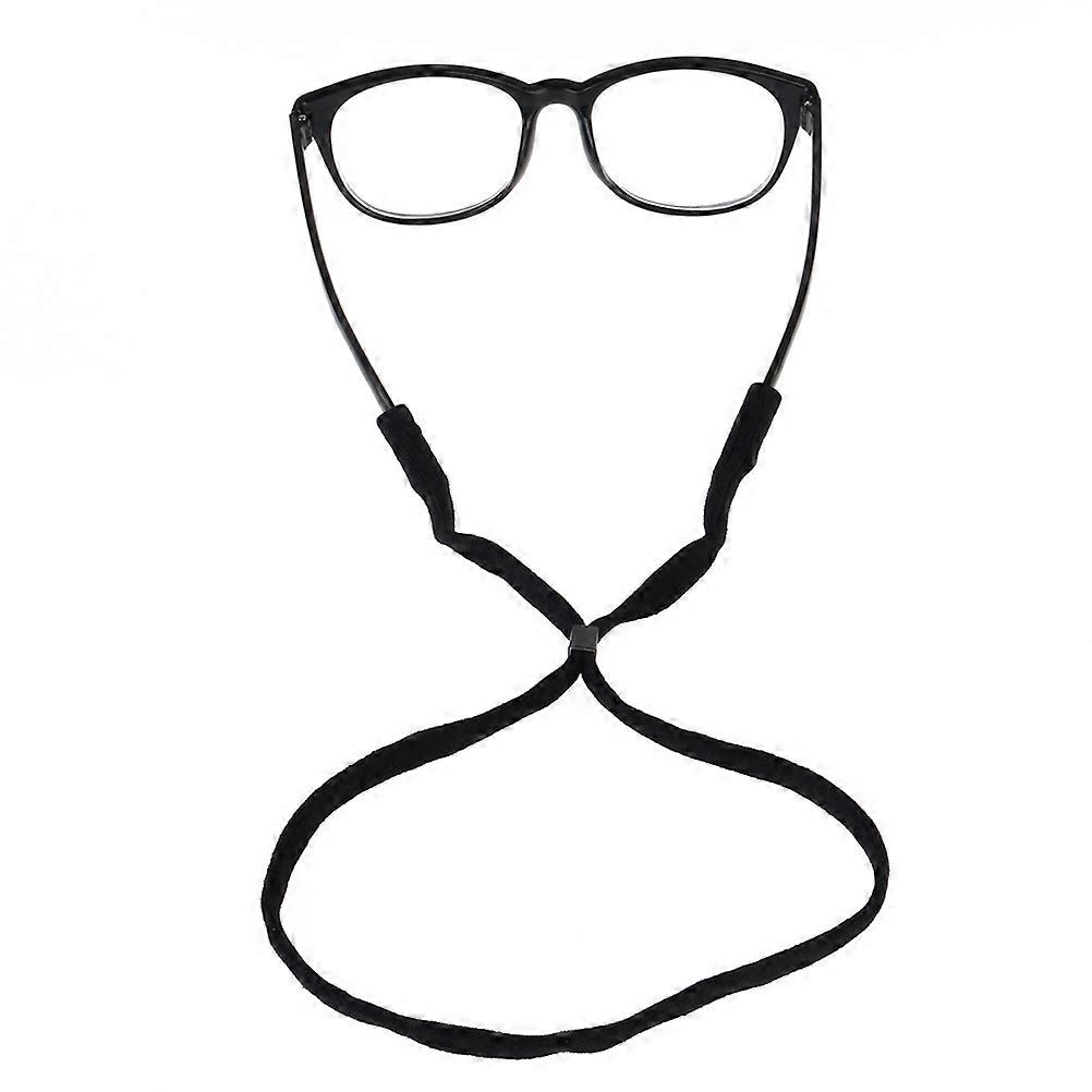 Glasses Chain Prevent Glasses from Falling Adjustable Spectacle Strap Black 10Pcs