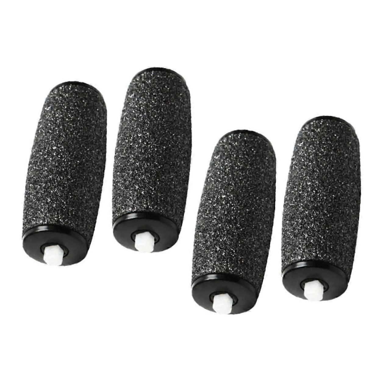 4pcs Extra Coarse Electric Foot File Replacement Rollers Compatible Multiple Brands Wet and Dry Use