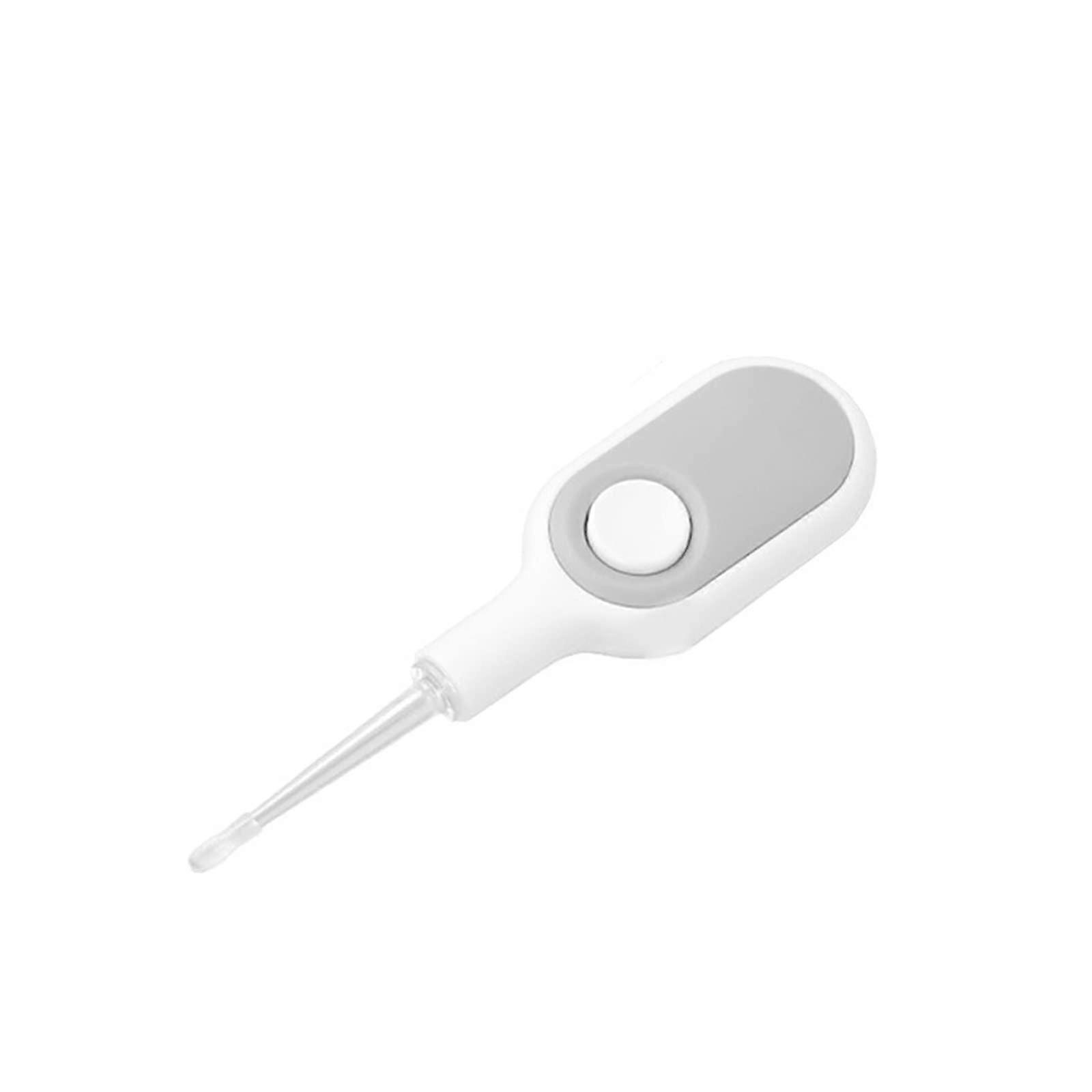 Ear Wax Removal Tool with LED Light, Silicone Tip Ear Cleaner Spoon for Precise Wax Removal