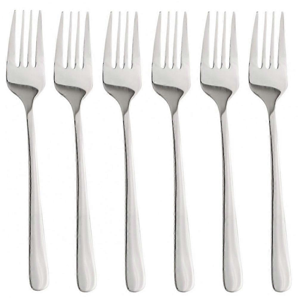 Kinghoff set of dinner forks, 6 elements, glossy KH1334