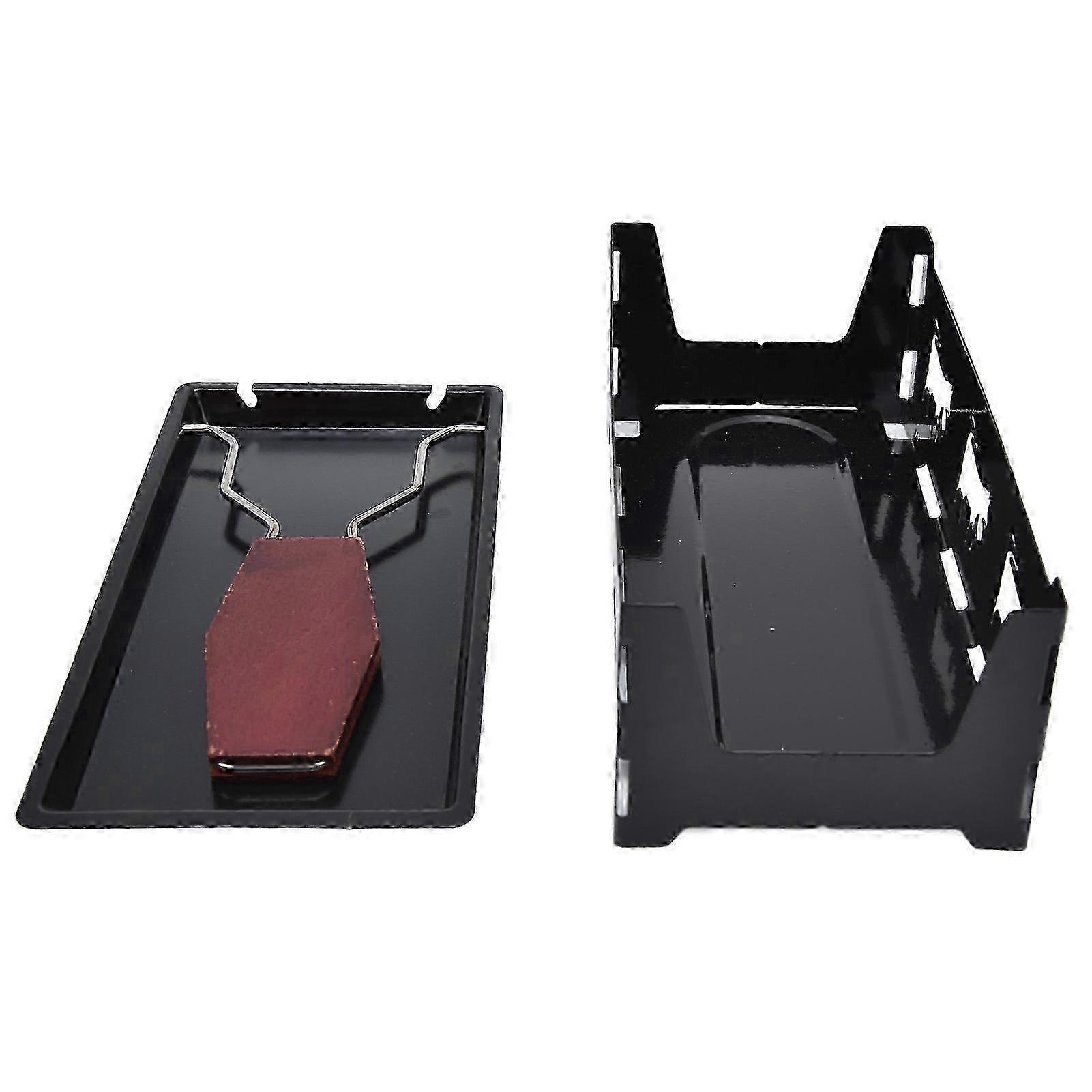 25-26 Mini Cheese Raclette Grill with Black Handle Rectangular Bakeware Cheese Baking Tool