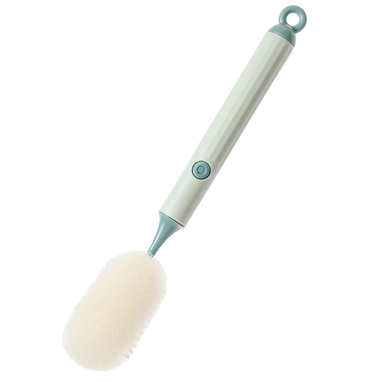 Bottle Cleaning Brush with Long Handle for Deep Reach, Sponge Cup Scrubber for Efficient Cleaning