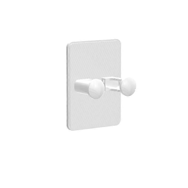 Razor Holder Waterproof Rustproof Stainless Steel Wall Mount with Hooks for Bathroom Storage