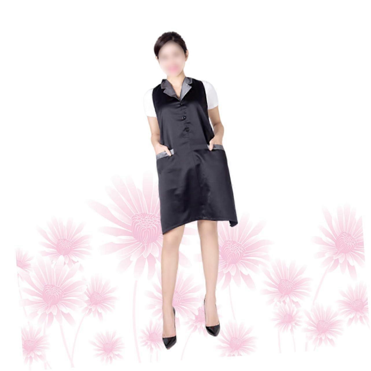 Waterproof Barber Apron with MultiPocket QuickDry Breathable Design for Professional Hair Stylists