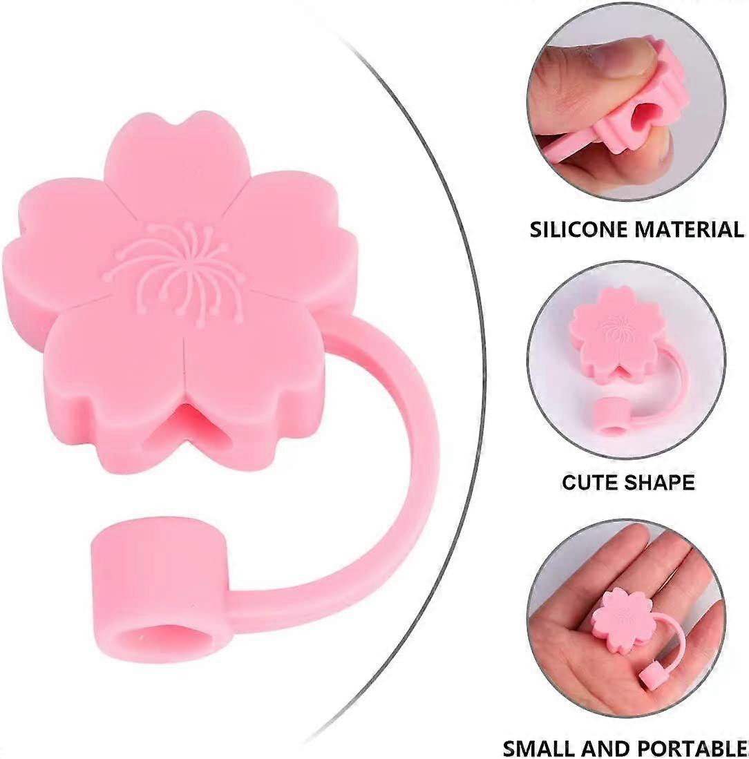 Straw Cover, 2PCS Cloud Straw Covers Straw Tip Cap Reusable Drinking Straw