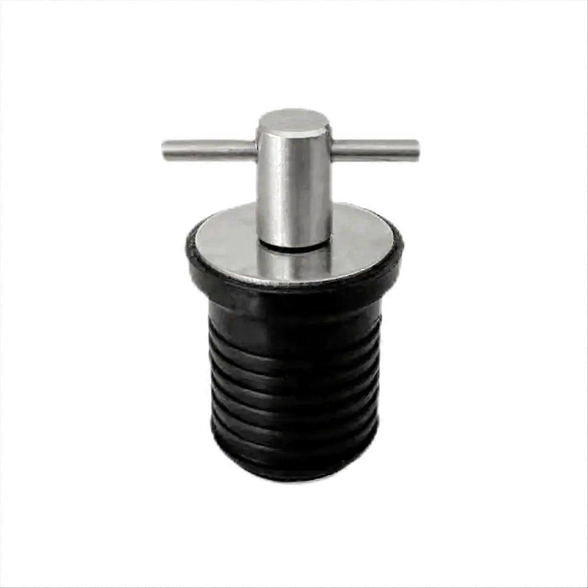 Adjustable T-Handle Twist-in Boat Drain Plug Bung Socket 32mm