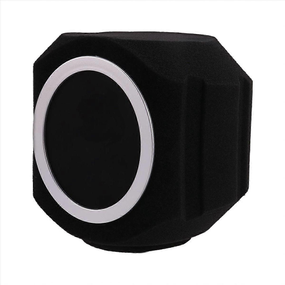 C5 Microphone Anti-Interference Noise Reduction Wind Screen Black