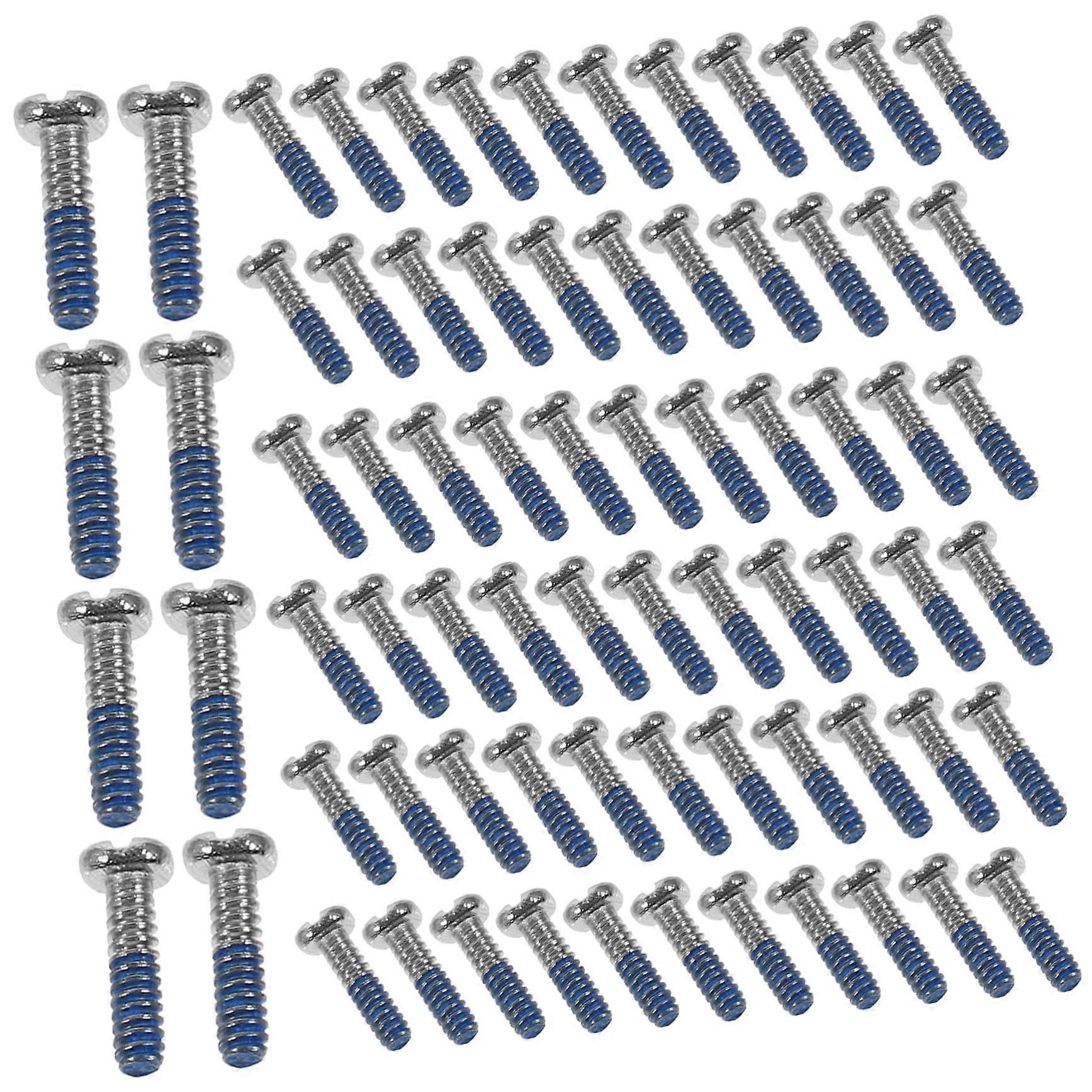 100pcs Eyeglass and Nose Pad Screws Kit for Precise  Sunglasses Optical Frame