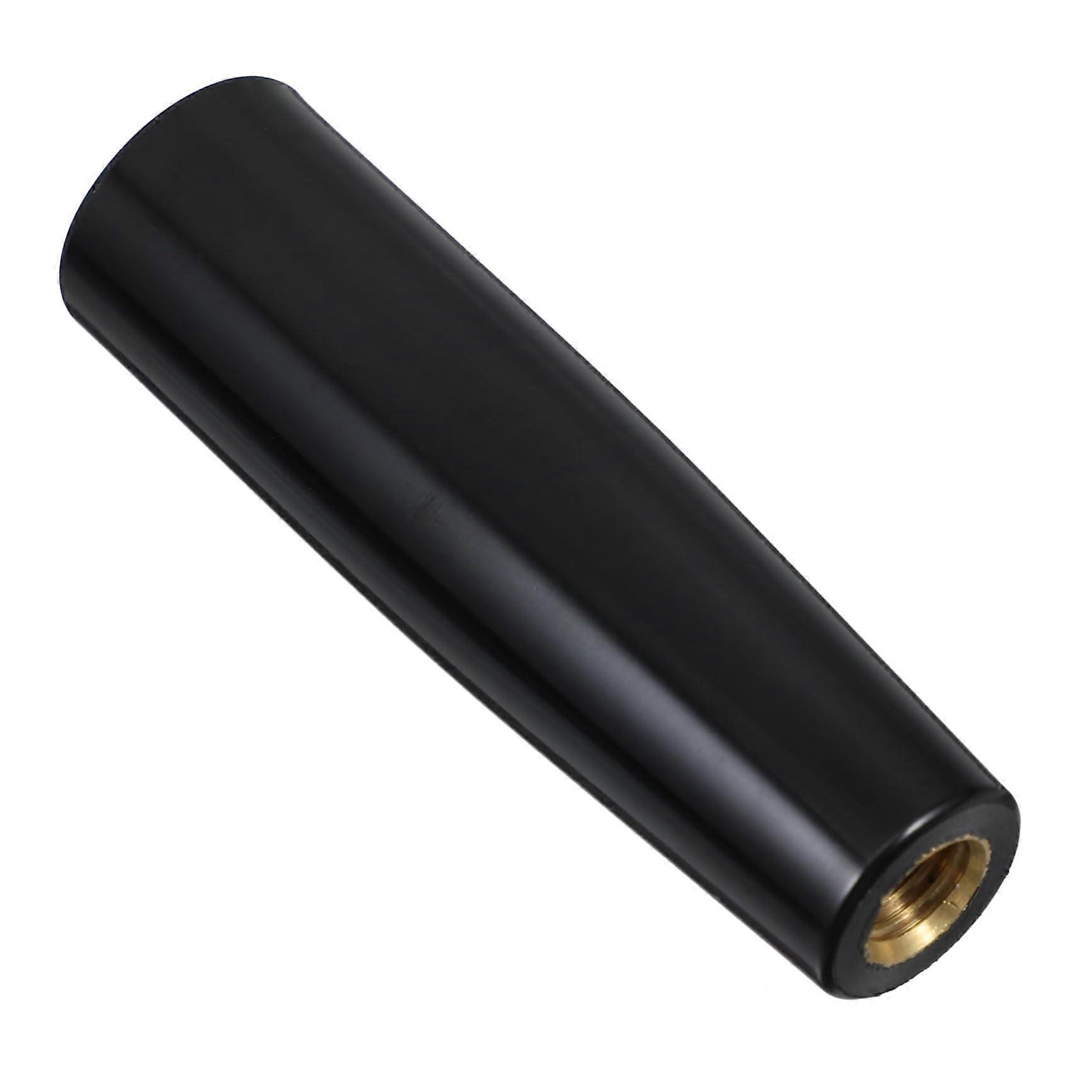 BBQ Grill Handle with Ergonomic NonSlip Grip, Rotating M12 Thread, Durable Gloss Finish Replacement