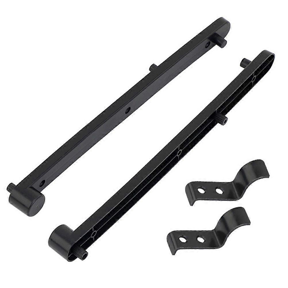 1 Set Cabinet Slides Concealed Flip-up Door Guide Track Buffer Slide Bracket