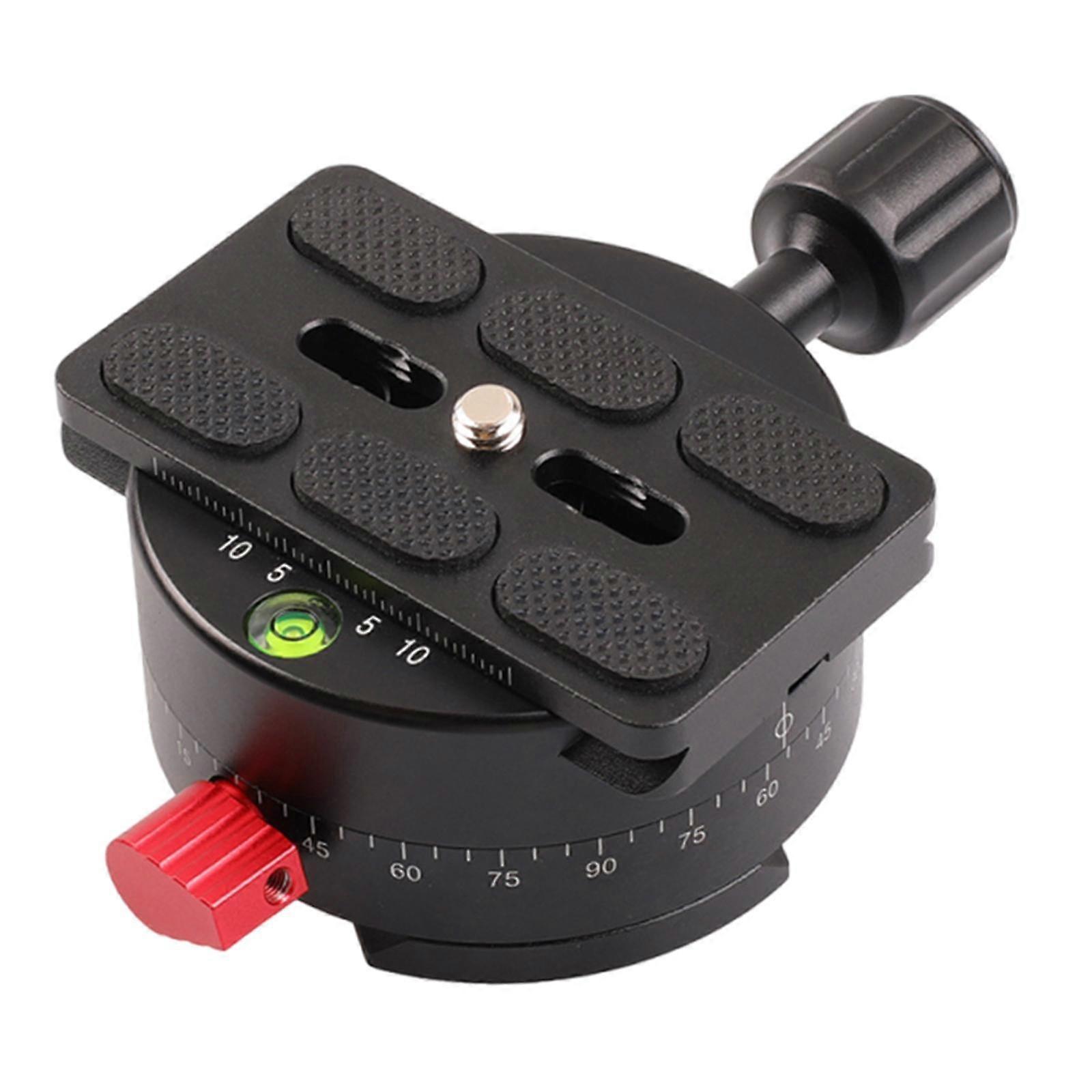 360° Rotating Panoramic Quick Release Plate Clamp Compact Camera Attachments