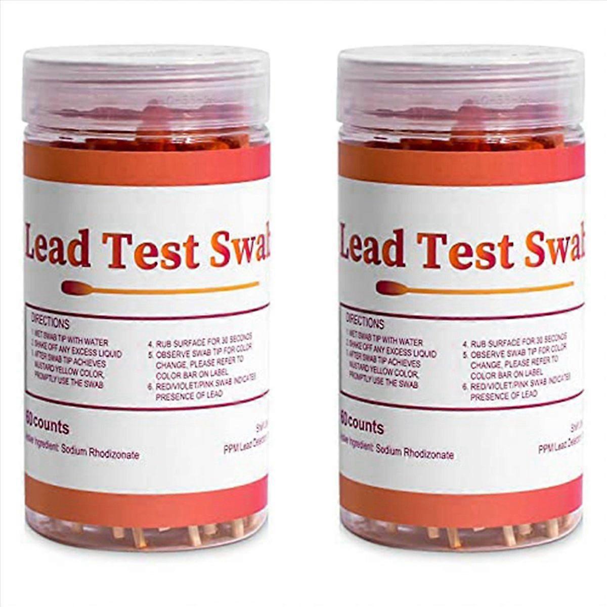 Lead Paint Test Swabs Kit: 60 Pcs Lead Test Kit Swabs