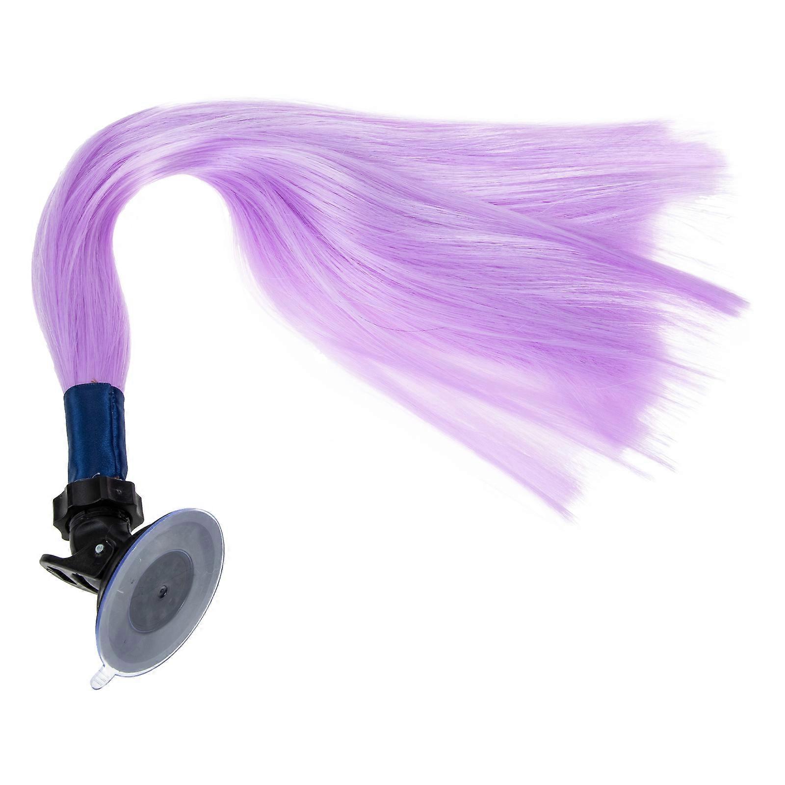 Decorative Braid Motorcycle Ponytail Purple Durable 1Piece