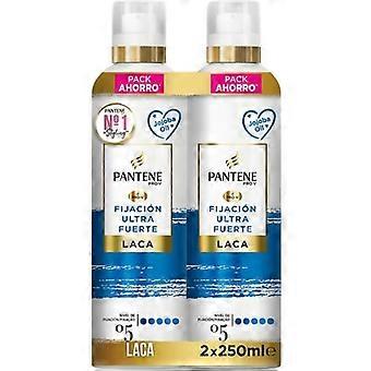 Hair Product - PANTENE - Pantene Ultra Strong Hairspray - 2 X 250 Ml - Ultra Strong Hold - Unisex