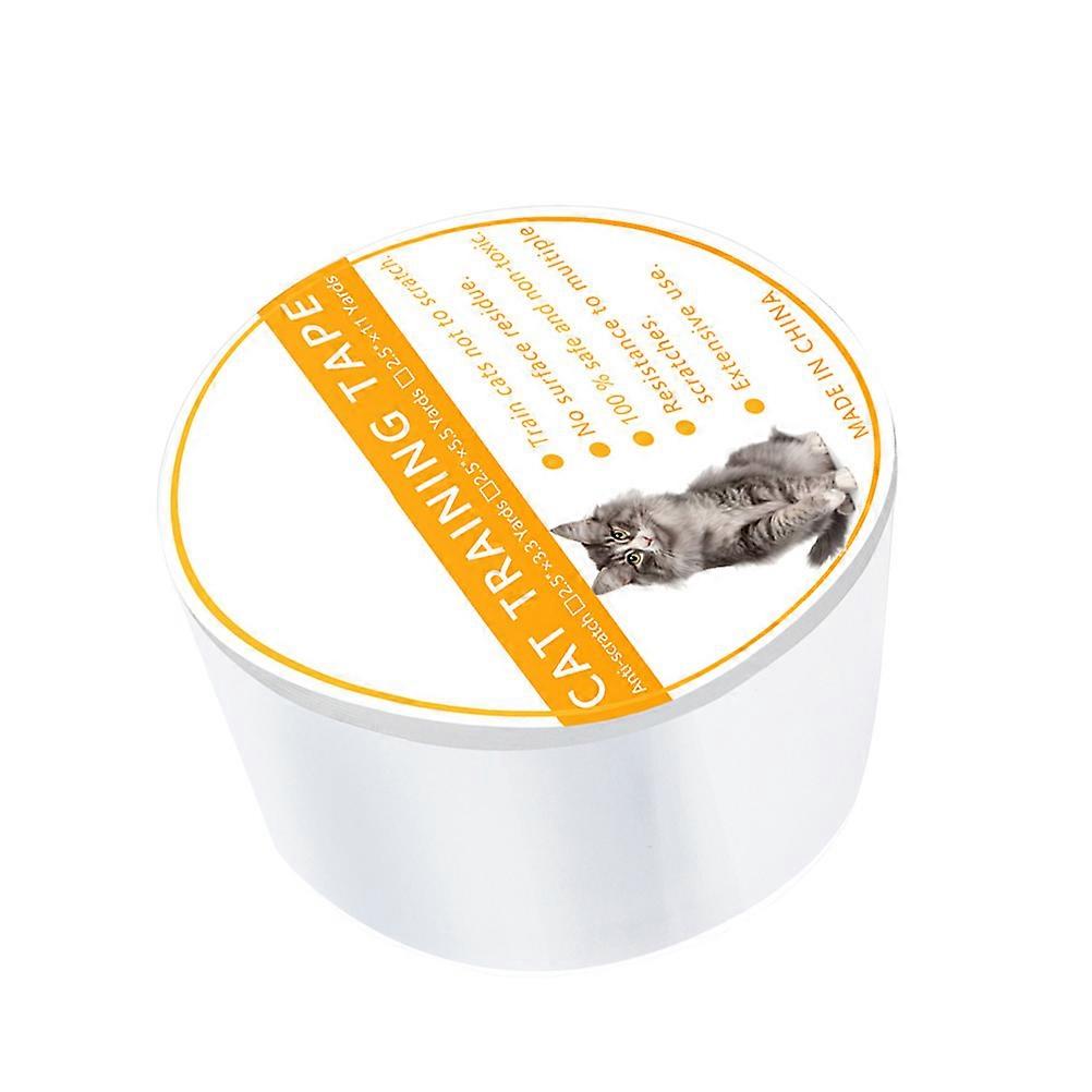 Scratching Sticker Protective Tape for Cat Use on Sofa 3Pcs White