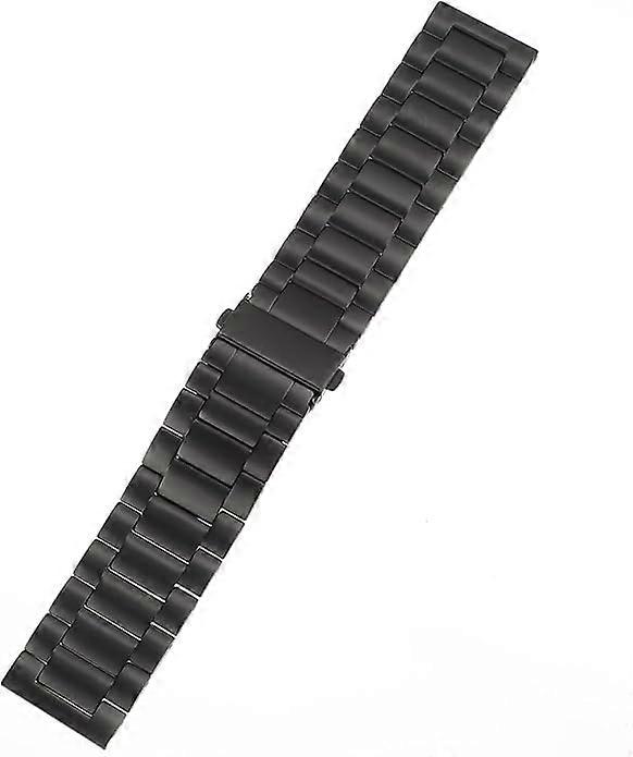 16mm Black Titanium Watch Band with Precise Fit, Quick Easy Installation, Universal Replacement Design