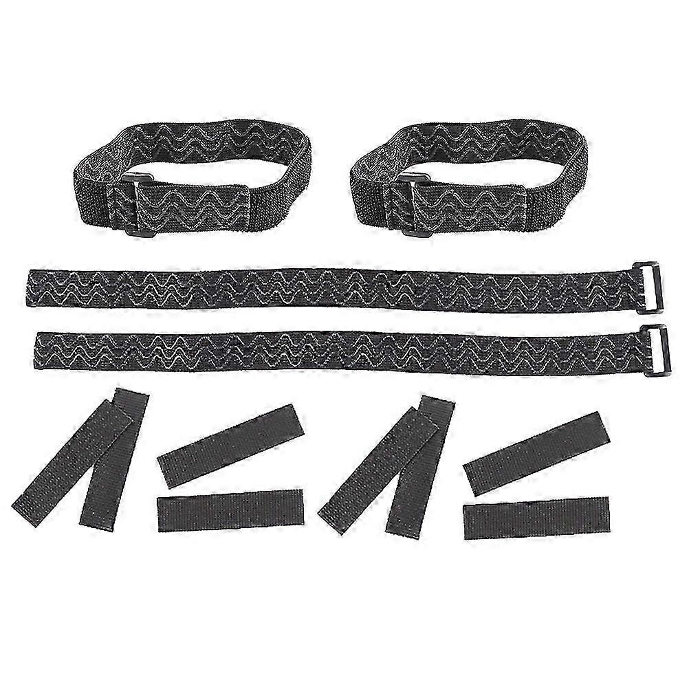 Boots Straps for Keeping High Boots Secure 2Sets Adjustable Black Bands