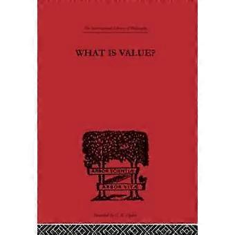 What Is Value - Everett W. Hall