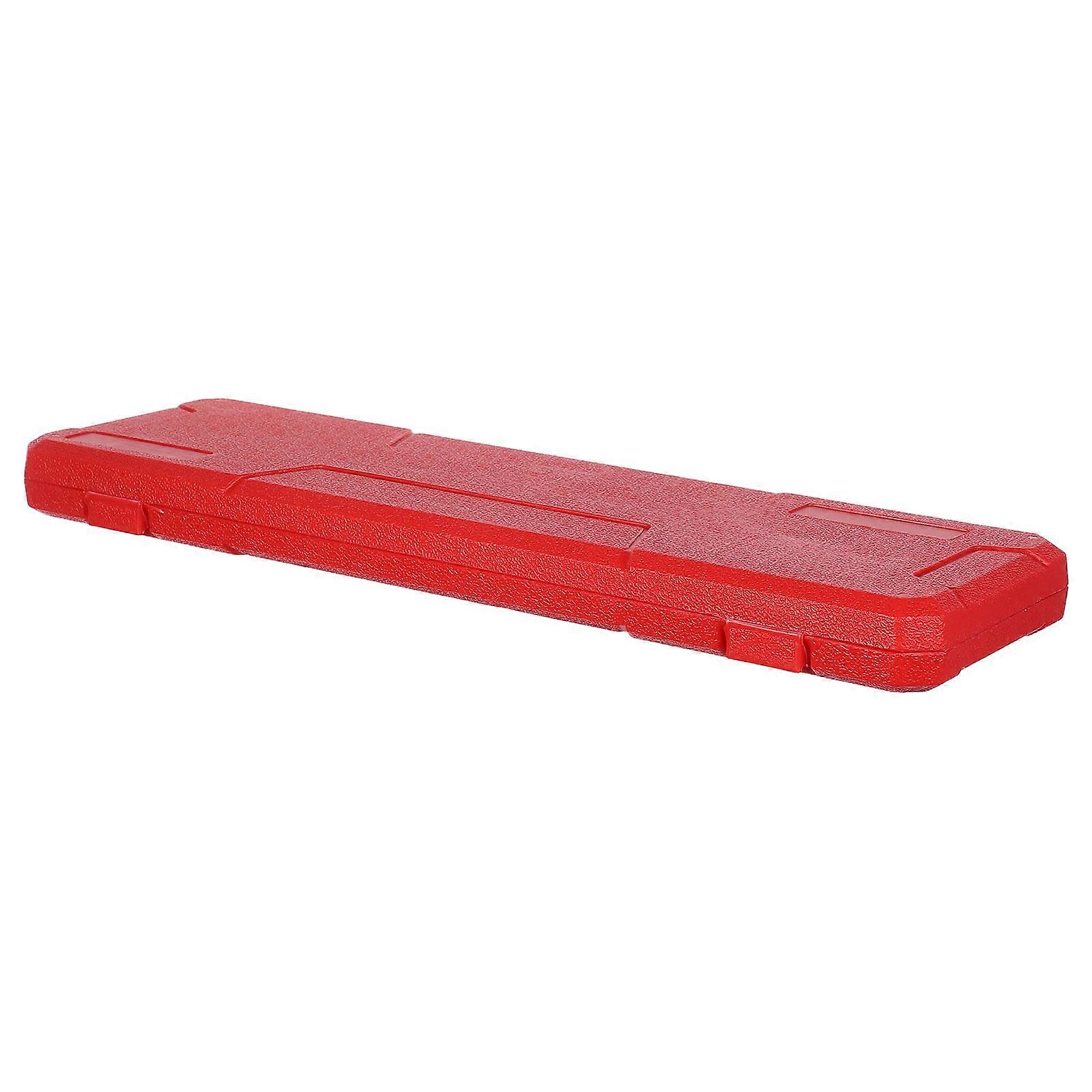 Caliper Storage Box Plastic Tool Boxes for Storage 2Pcs Red Protective Case