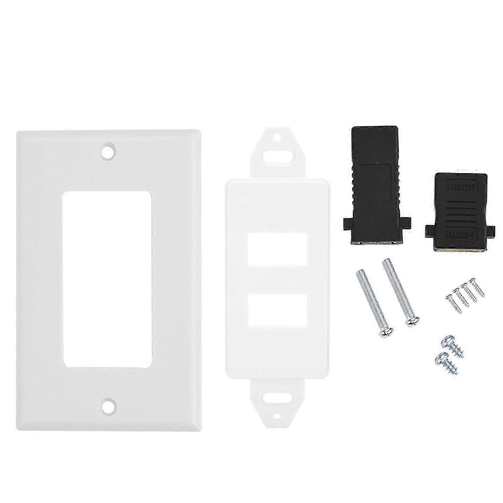 prodef HDMI USB3.0 Two in one Integrated Multimedia Wall Panel Audio Video Socket intelligence