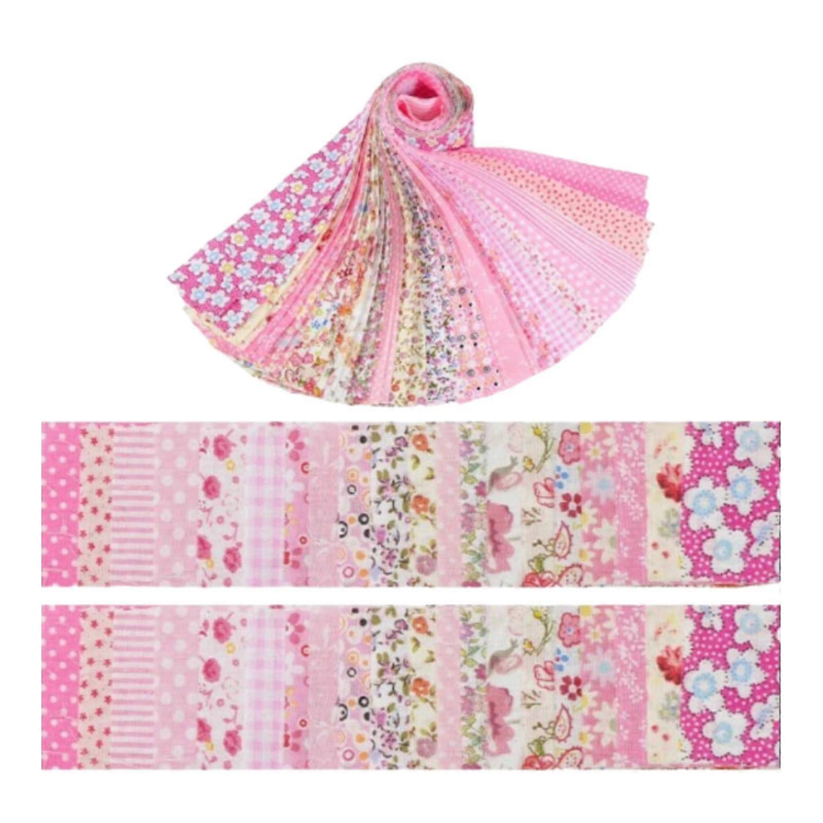 40x Roll up Fabric Patchwork Cute Unique DIY Projects Crafting Roll up Strips