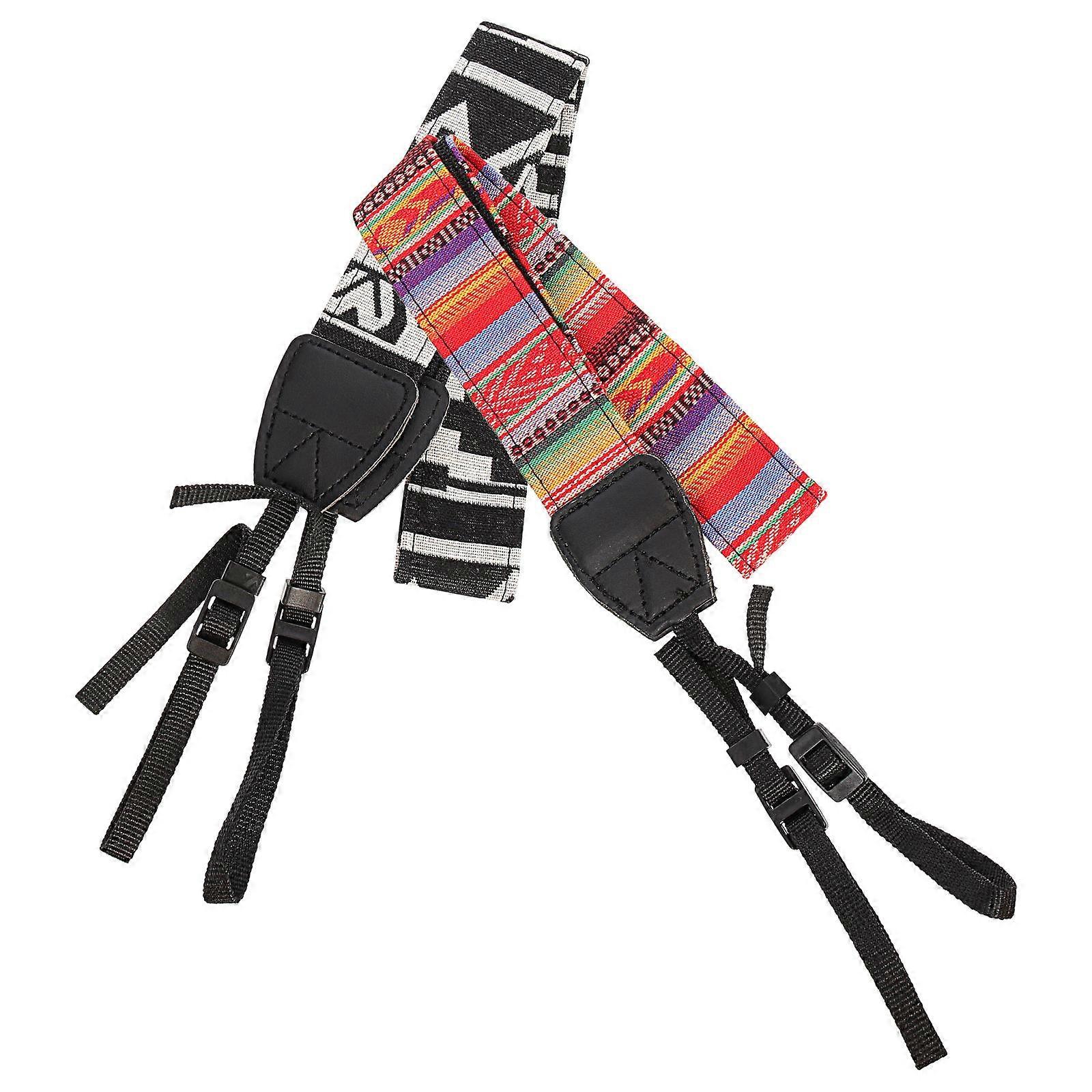 Assorted Color Camera Shoulder Strap for Mirrorless Camera 2Pcs Set