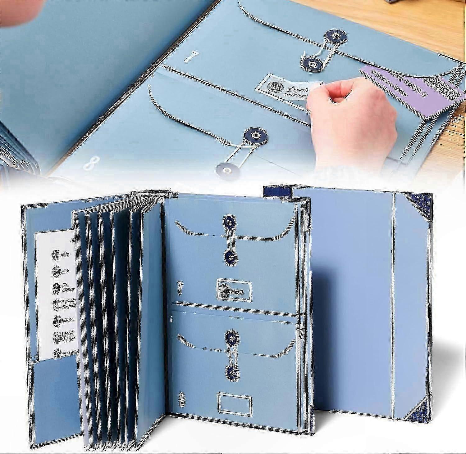 Emergency Preparedness Document Folio, Vital Papers Binder for Organization