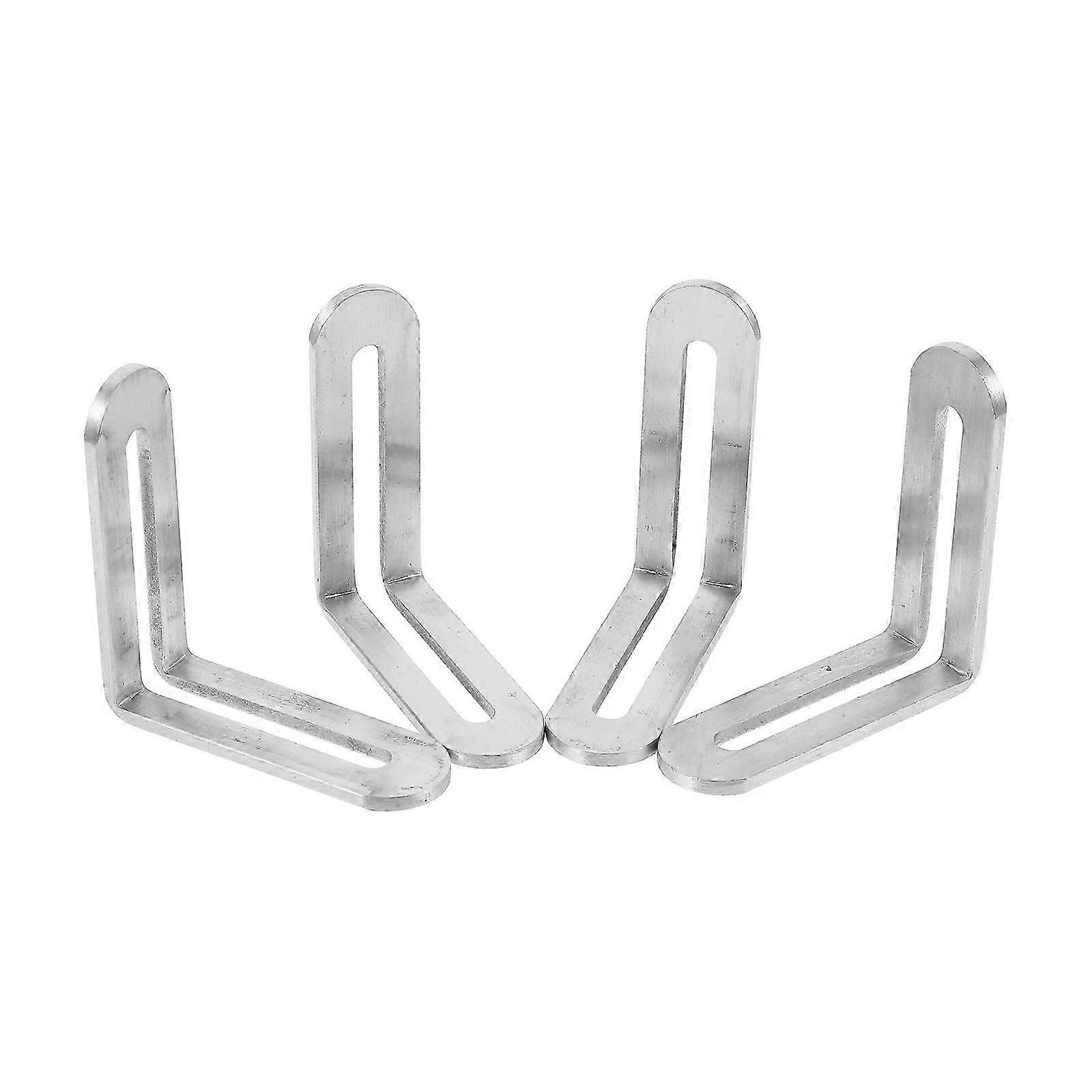 20Pcs L-Shape Corner Braces Adjustable Angle Bracket for Furniture Support