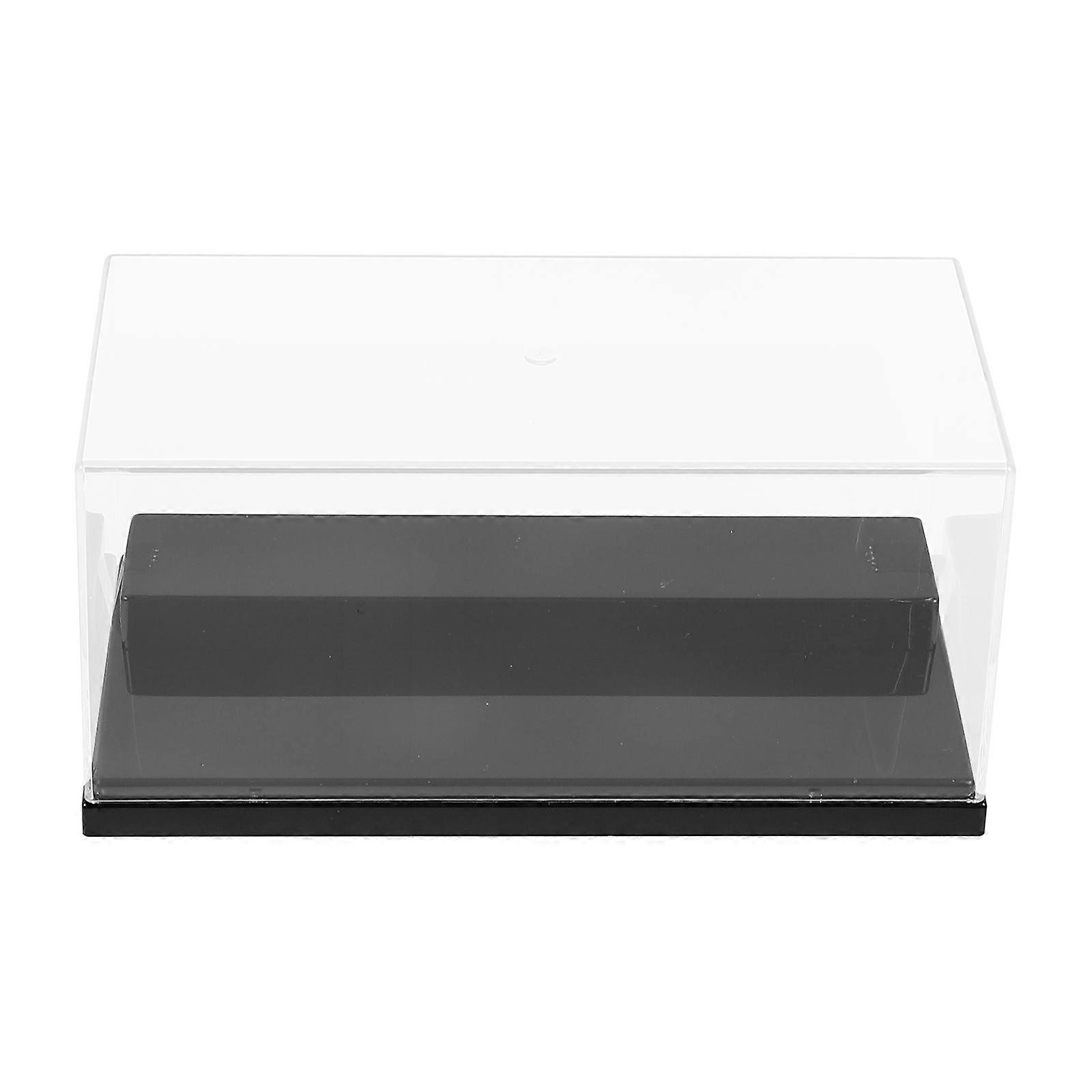 Model Box Plastic Display Box for Storage Use 1Pcs Double-Layer Handicraft Shelf
