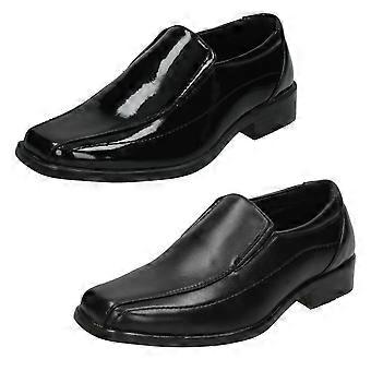 Boys JCDees Formal Slip On Shoes