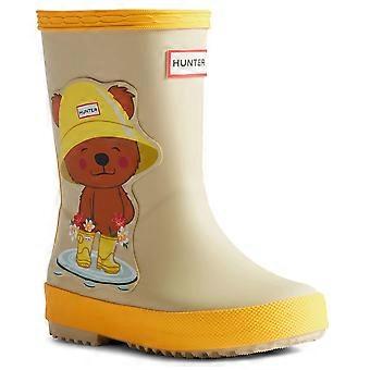 Hunter Kids eerste regenlaarzen met berenprint