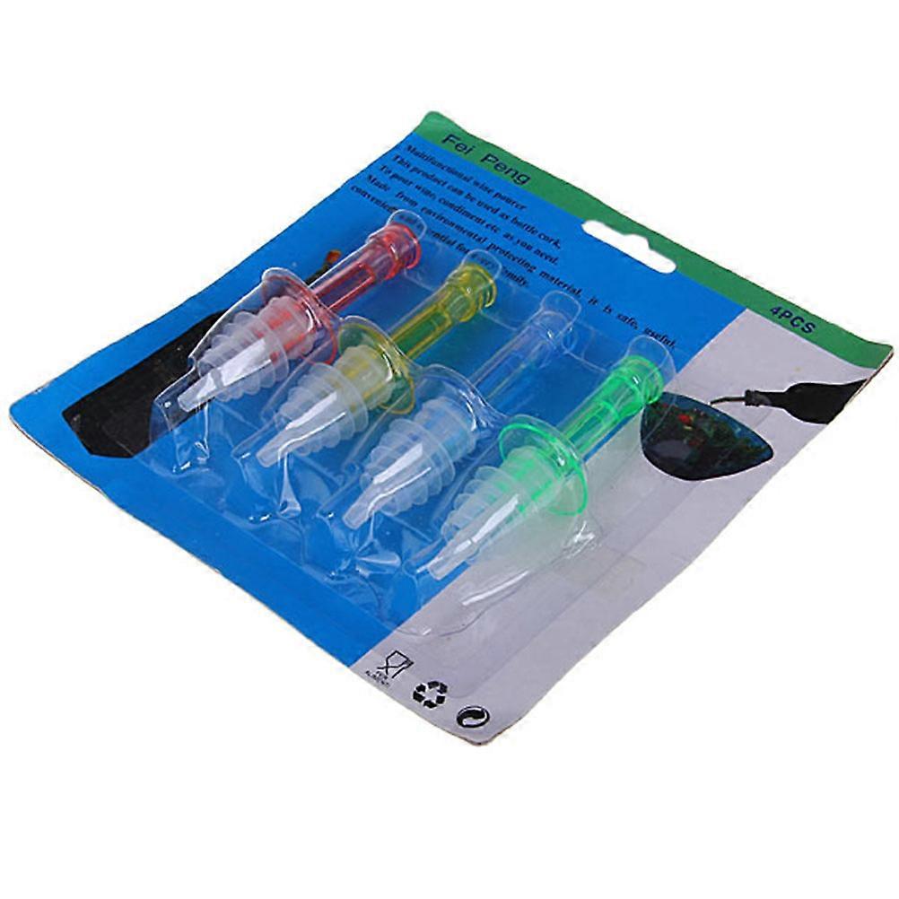 Pourer with 4Pcs Aerating Pourer for Use