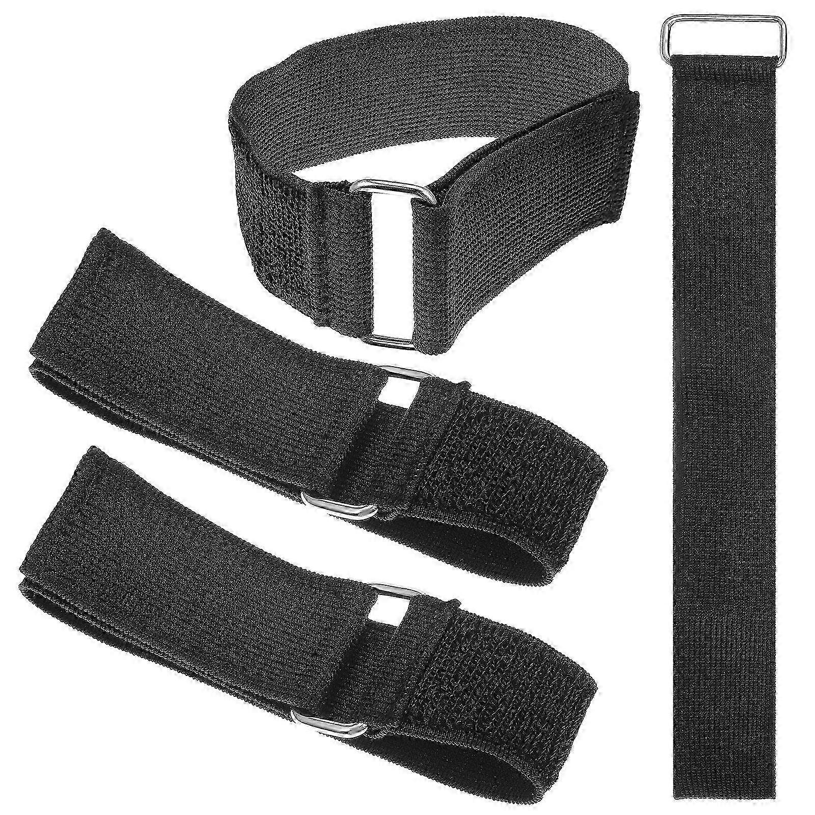 4pcs Fastening Straps Cinch Straps Securing Straps Stretchable Cable Straps Multipurpose Storage Straps