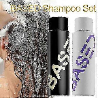 Based Body Works Hair Care Duo - Set di shampoo e balsamo nutriente per tipi di capelli britannici
