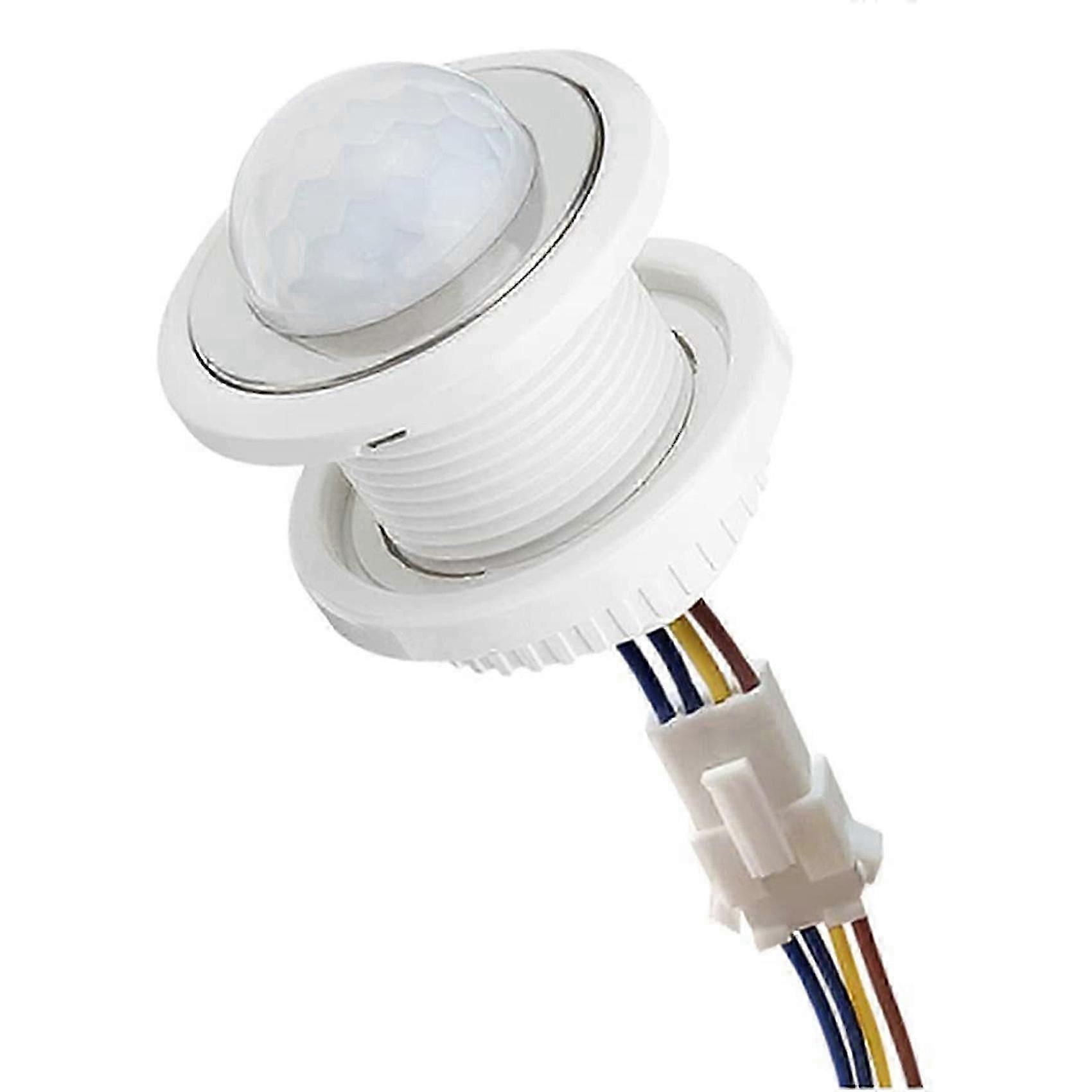 Mini Motion Sensor Light Switch 110-220V PIR Sensor Smart Detection Time Delay Adjustable Infrared Induction Detector