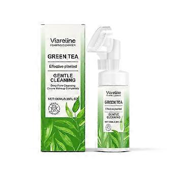 Detergente in schiuma al tè verde per una pulizia profonda e una pelle rinfrescante | Formula delicata e non grassa con estratto di tè verde | Adatto a tutti i tipi di pelle, 100ml
