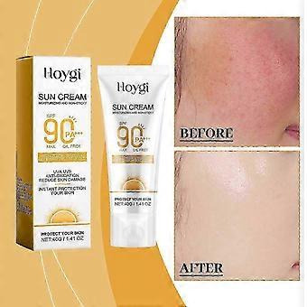 Sunscreen SPF 90, Sunscreen For Body & Face, Face Sun Lotion Cream with SPF90, Ultra Light UV Protetion Cream, Broad Spectrum SPF + Antioxidants_yg3