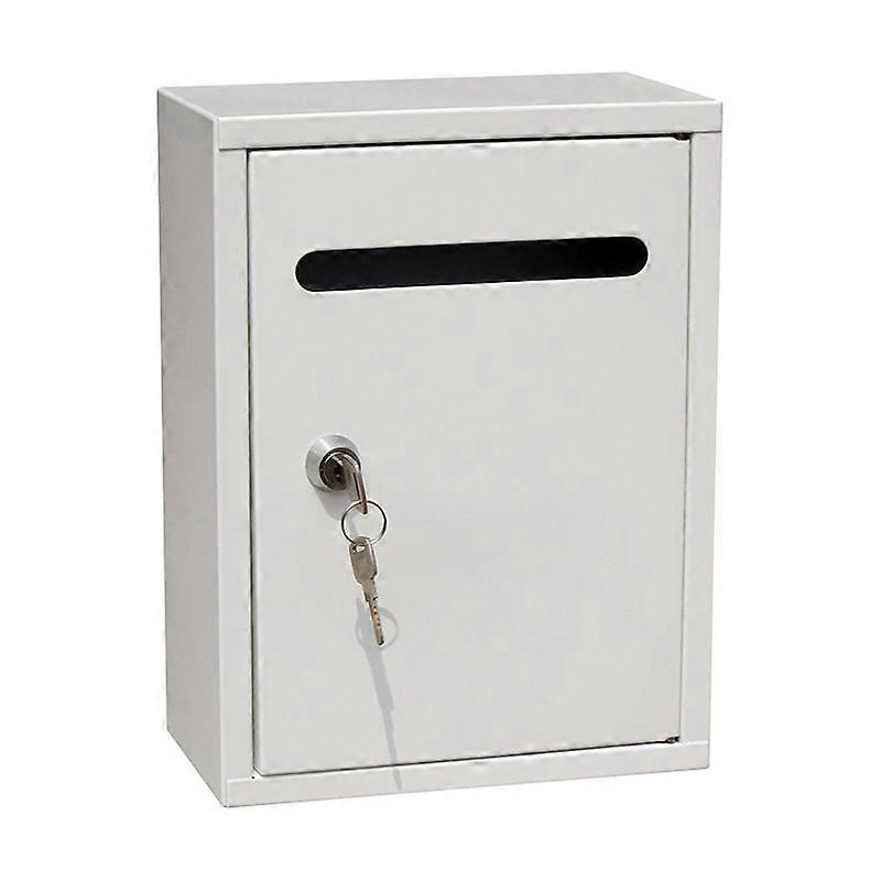 Wall-Mounted Mailbox with Two Keys Protected Spike Box Collection Boxes Mailbox Mailbox